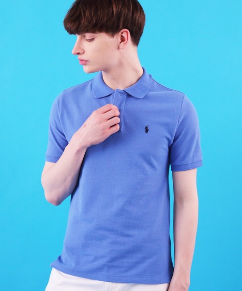 POLO RALPH LAUREN（ポロ ラルフ ローレン）の「POLO RALPH LAUREN  半袖ポロシャツ（ボーイズサイズ）（ポロシャツ・メンズ・ホワイト/ブラック/ネイビー/グレー/ライトピンク/ブルー/レッド・MEDIUM/X-LARGE/LARGE）」の11枚目の写真