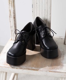 WEGO | WEGO/レースアップボリュームヒールシューズ(ドレスシューズ)