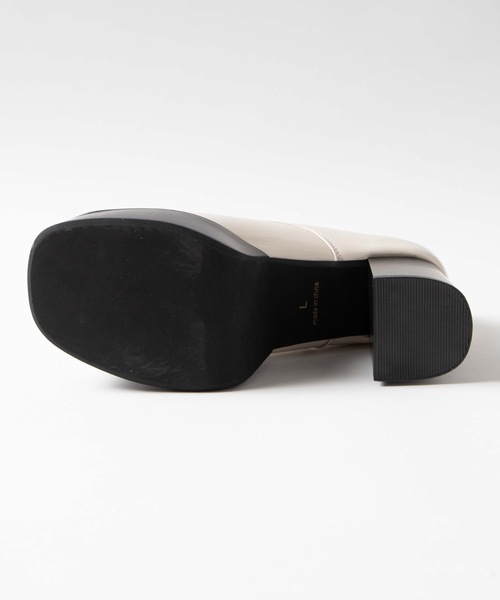 WEGO（ウィゴー）の「WEGO/レースアップボリュームヒールスクエアトゥシューズ（ドレスシューズ・レディース・ブラック/ライトベージュ/ブラック系その他・LARGE/MEDIUM）」の15枚目の写真