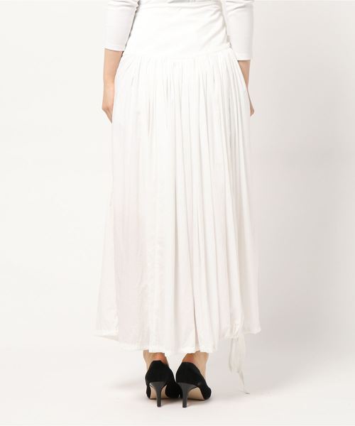 RITO（リト）の「【RITO(リト)】DRAWSTRING SKIRT（スカート・レディース・ホワイト・36）」の2枚目の写真
