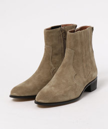 DouDou | サイドゴアウエスタンショートブーツ(ブーツ)