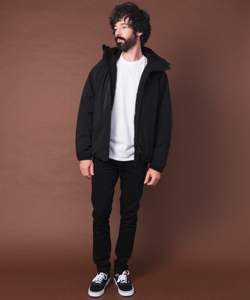 YARD PLUS（ヤードプリュス）の「YARD PLUS　撥水ストレッチミリタリーブルゾン（ダウンジャケット/コート・メンズ・ブラック/ベージュ/オリーブ・MEDIUM/LARGE）」の17枚目の写真