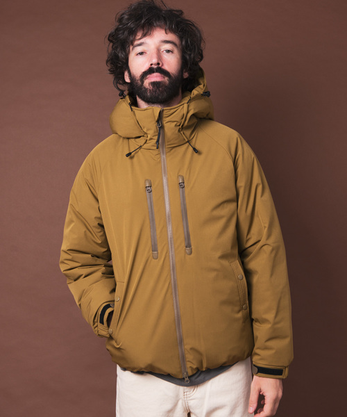 YARD PLUS（ヤードプリュス）の「YARD PLUS　撥水ストレッチミリタリーブルゾン（ダウンジャケット/コート・メンズ・ブラック/ベージュ/オリーブ・MEDIUM/LARGE）」の22枚目の写真