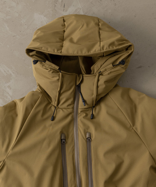 YARD PLUS（ヤードプリュス）の「YARD PLUS　撥水ストレッチミリタリーブルゾン（ダウンジャケット/コート・メンズ・ブラック/ベージュ/オリーブ・MEDIUM/LARGE）」の7枚目の写真