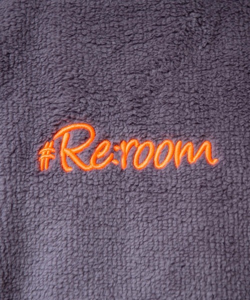 #Re:room（リルーム）の「3Dロゴボアビッグトレーナー（スウェット・メンズ・グレー/レッド/ネイビー・SMALL/MEDIUM）」の9枚目の写真