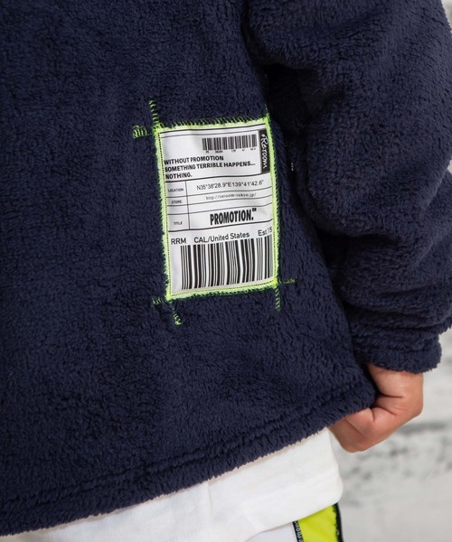 #Re:room（リルーム）の「3Dロゴボアビッグトレーナー（スウェット・メンズ・グレー/レッド/ネイビー・SMALL/MEDIUM）」の21枚目の写真