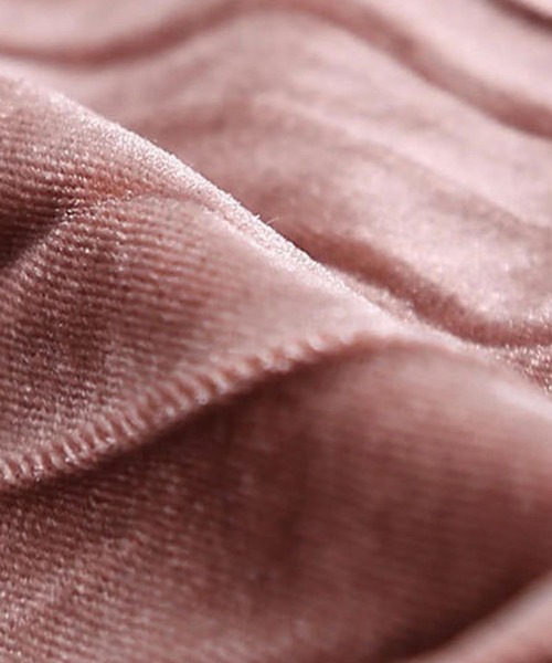 ABITOKYO（アビトーキョー）の「ベロアプリーツスカート（スカート・レディース・ブラック/グレー/カーキ/ブルー/ピンクベージュ・FREE）」の13枚目の写真