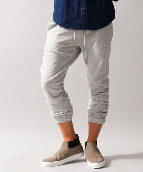 BEAUTY&YOUTH UNITED ARROWS(ビューティーアンドユースユナイテッドアローズ)の「【WEB限定】by ∴ ウラケ/スウェット パンツ(その他パンツ・メンズ・グレー/ダークグレー/ネイビー・X-LARGE/SMALL/LARGE/MEDIUM)」の4枚目の写真