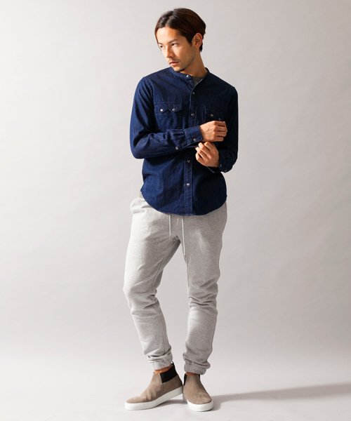 BEAUTY&YOUTH UNITED ARROWS(ビューティーアンドユースユナイテッドアローズ)の「【WEB限定】by ∴ ウラケ/スウェット パンツ(その他パンツ・メンズ・グレー/ダークグレー/ネイビー・X-LARGE/SMALL/LARGE/MEDIUM)」の9枚目の写真