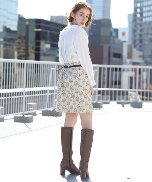 one after another NICE CLAUP（ワンアフターアナザーナイスクラップ）の「２Wayオフショルブラウス（Tシャツ/カットソー・レディース・アイボリー/ベージュ/カーキ・FREE）」の5枚目の写真