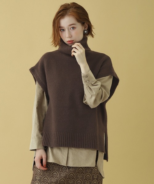 one after another NICE CLAUP（ワンアフターアナザーナイスクラップ）の「２Wayオフショルブラウス（Tシャツ/カットソー・レディース・アイボリー/ベージュ/カーキ・FREE）」の22枚目の写真