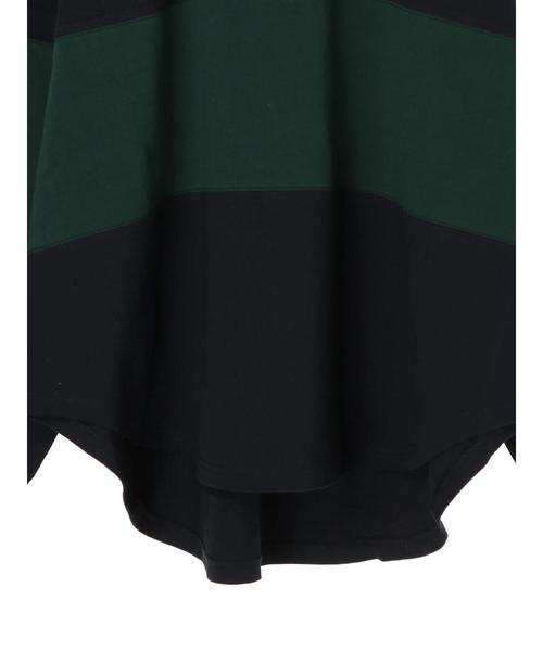 AMERICAN HOLIC(アメリカンホリック)の「衿付きラガーBIGカットプルオーバー*(Tシャツ/カットソー・レディース・グレー系その他/ベージュ/モカ/ネイビー・M/L)」の19枚目の写真