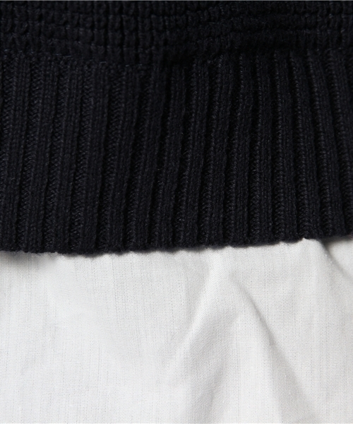 Chico（チコ）の「ベスト重ねSH（ニット/セーター・レディース・ブルー/ネイビー/グレー/ホワイト・FREE）」の15枚目の写真