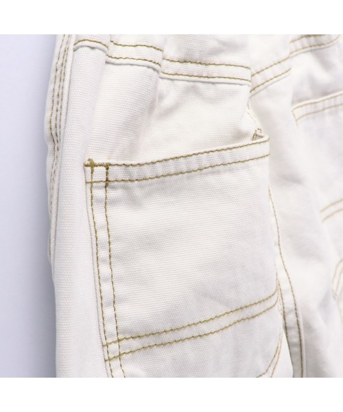 BRANSHES（ブランシェス）の「リベット使いワークパンツ（その他パンツ・キッズ・アイボリー/ネイビー・140cm/110cm/150cm/130cm/120cm/100cm/90cm）」の4枚目の写真
