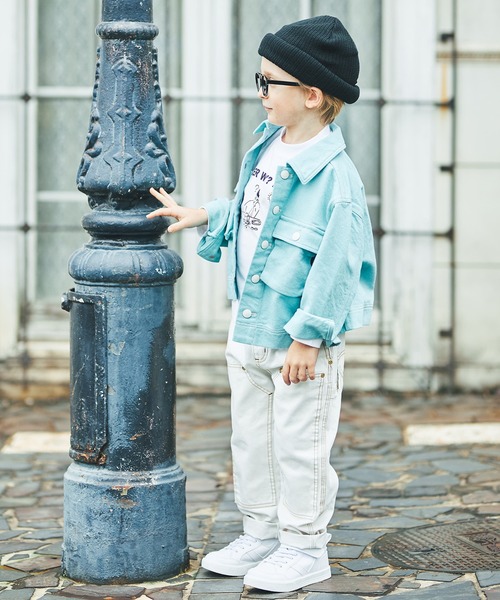 BRANSHES（ブランシェス）の「リベット使いワークパンツ（その他パンツ・キッズ・アイボリー/ネイビー・140cm/110cm/150cm/130cm/120cm/100cm/90cm）」の11枚目の写真