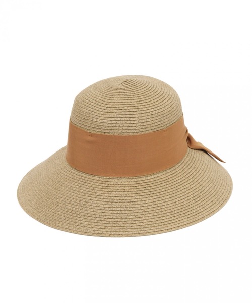 LAKOLE（ラコレ）の「【UVカット】カプリーヌハット / LAKOLE（ハット・レディース・チャコール/サンドグレー/ブラウン系その他/ブラック・FREE）」の16枚目の写真