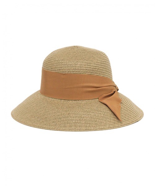 LAKOLE（ラコレ）の「【UVカット】カプリーヌハット / LAKOLE（ハット・レディース・チャコール/サンドグレー/ブラウン系その他/ブラック・FREE）」の10枚目の写真