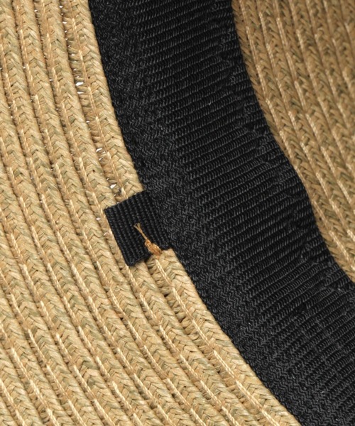 LAKOLE（ラコレ）の「【UVカット】カプリーヌハット / LAKOLE（ハット・レディース・チャコール/サンドグレー/ブラウン系その他/ブラック・FREE）」の8枚目の写真