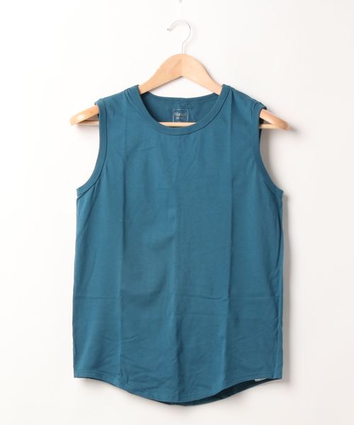 flower（フラワー）の「Hanes ヘインズスリーブレスTシャツ（Tシャツ/カットソー・レディース・ホワイト/ブラック/グレー・FREE）」の5枚目の写真