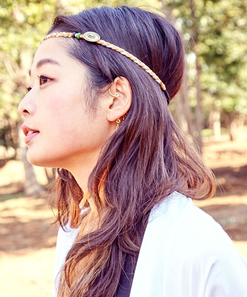 チャイハネ コンチョレザーヘアバンド ヘアバンド チャイハネ チャイハネ のファッション通販 Zozotown
