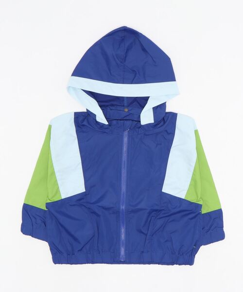 RAGMART（ラグマート）の「ウィンドブレーカー（ナイロンジャケット・キッズ・ブルー/イエロー・120cm/130cm/100cm/110cm）」の9枚目の写真