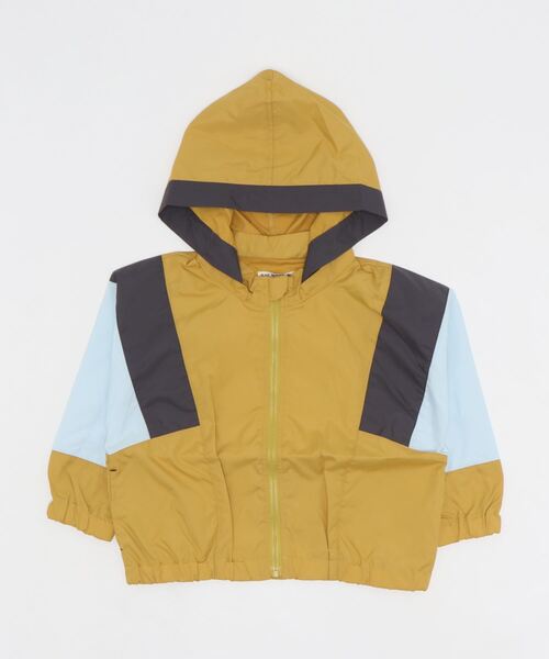 RAGMART（ラグマート）の「ウィンドブレーカー（ナイロンジャケット・キッズ・ブルー/イエロー・120cm/130cm/100cm/110cm）」の10枚目の写真
