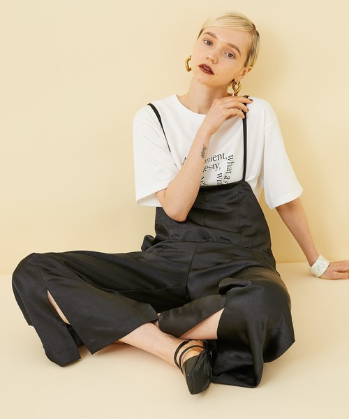 STUDIOUS（ステュディオス）の「【STUDIOUS】グラフィックプリントTEE（Tシャツ/カットソー・レディース・パープル/ホワイト・FREE）」の17枚目の写真