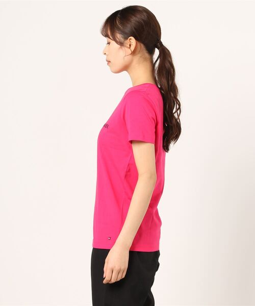 ベーシックロゴコットンTシャツ ベーシックロゴコットンTシャツ（Tシャツ/カットソー）｜TOMMY