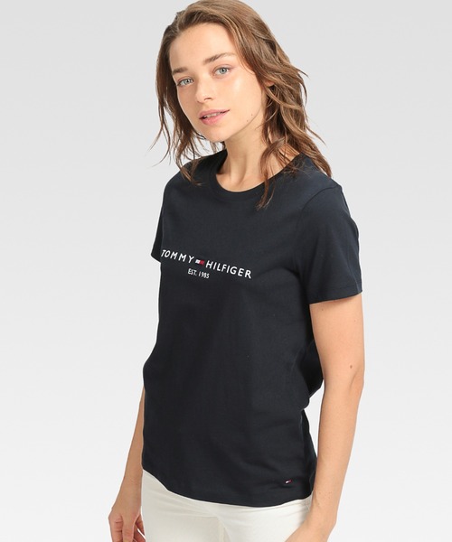 ベーシックロゴコットンTシャツ ベーシックロゴコットンTシャツ（Tシャツ/カットソー）｜TOMMY