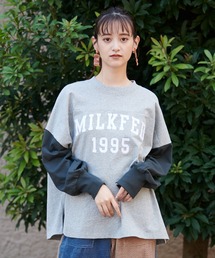 CHAIN EMBROID FOOTBALL TEE