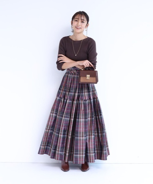 JUSGLITTY（ジャスグリッティー）の「ランダムプリーツチェック