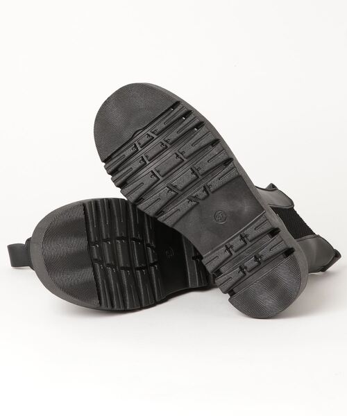 WEGO（ウィゴー）の「WEGO/サイドゴアブーツ（ブーツ・レディース・ブラック・LARGE/MEDIUM）」の3枚目の写真