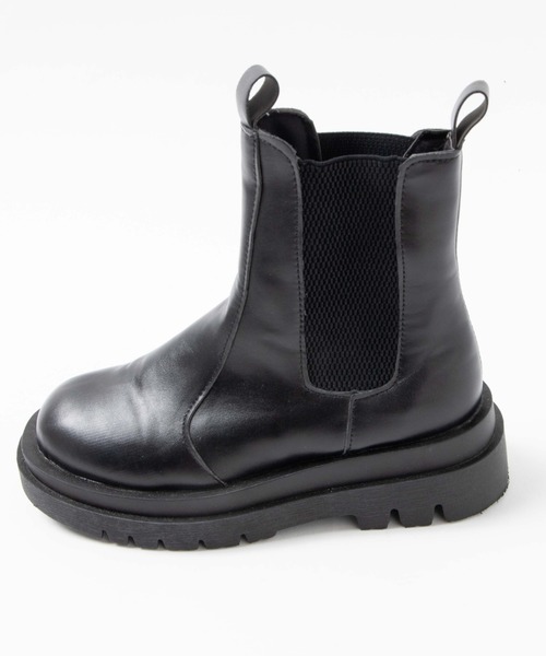WEGO（ウィゴー）の「WEGO/サイドゴアブーツ（ブーツ・レディース・ブラック・LARGE/MEDIUM）」の5枚目の写真