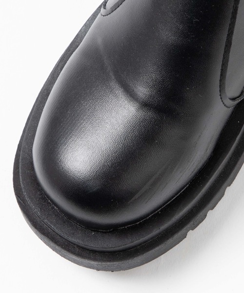 WEGO（ウィゴー）の「WEGO/サイドゴアブーツ（ブーツ・レディース・ブラック・LARGE/MEDIUM）」の11枚目の写真