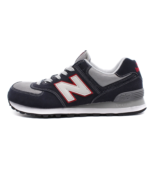 NEW BALANCE（ニューバランス）の「メンズ ニューバランス new balance ML574 VBN/VEC/VGY（スニーカー・メンズ・グレー/チャコールグレー/ベージュ・28cm/27.5cm/26.5cm/26cm/27cm）」の4枚目の写真