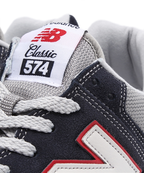 NEW BALANCE（ニューバランス）の「メンズ ニューバランス new balance ML574 VBN/VEC/VGY（スニーカー・メンズ・グレー/チャコールグレー/ベージュ・28cm/27.5cm/26.5cm/26cm/27cm）」の7枚目の写真