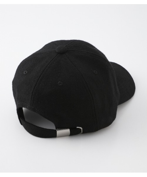 AZUL by moussy（アズールバイマウジー）の「STAR FELT CAP/スターフェルトキャップ（キャップ・メンズ・ブラック/バーガンディー・FREE）」の4枚目の写真
