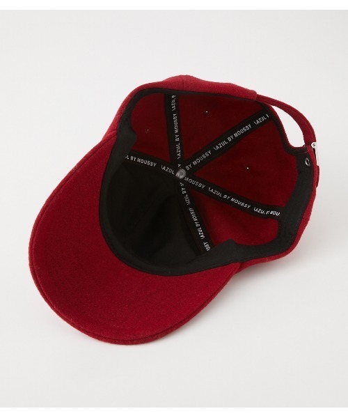 AZUL by moussy（アズールバイマウジー）の「STAR FELT CAP/スターフェルトキャップ（キャップ・メンズ・ブラック/バーガンディー・FREE）」の12枚目の写真