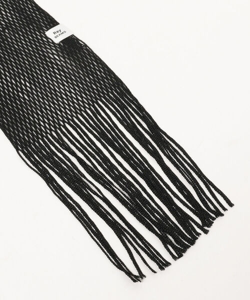 Ray BEAMS（レイビームス）の「Ray BEAMS / フィッシュネット スカーフ（バンダナ/スカーフ・レディース・ブラック/ロイヤルブルー・ONE SIZE）」の3枚目の写真