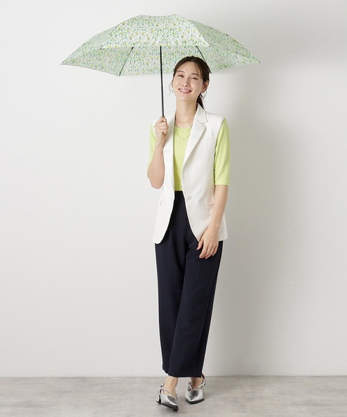 Barbrella 'スノーブルガーデン' 晴雨兼用 折りたたみ傘