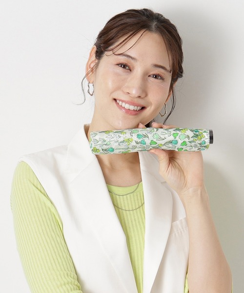 セール】Barbrella 'スノーブルガーデン' 晴雨兼用 折りたたみ傘