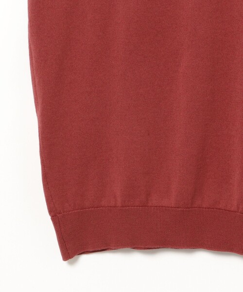 JOHN SMEDLEY(ジョンスメドレー)の「JOHN SMEDLEY / KIERAN 30ゲージ コットン ニットポロシャツ(ポロシャツ・メンズ・ブラック/ネイビー/インディゴブルー/レッド系その他5/ブラウン・MEDIUM/LARGE/SMALL)」の13枚目の写真