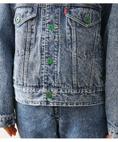 RODEO CROWNS WIDE BOWL（ロデオクラウンズワイドボウル）の「ドルマンデニムGジャン（その他アウター・レディース・ライトブルー/ブルー・FREE）」の17枚目の写真