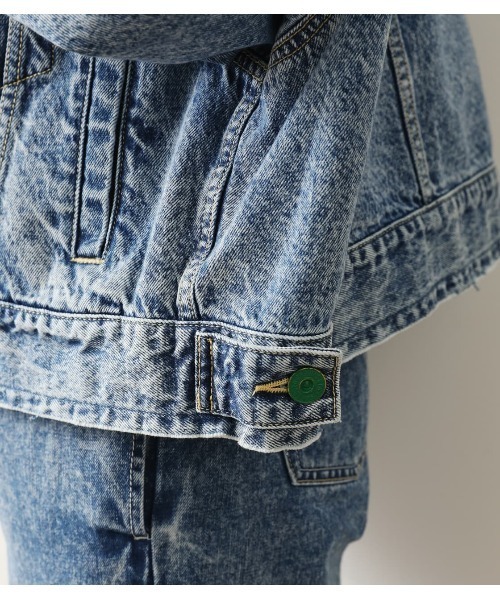 RODEO CROWNS WIDE BOWL（ロデオクラウンズワイドボウル）の「ドルマンデニムGジャン（その他アウター・レディース・ライトブルー/ブルー・FREE）」の18枚目の写真