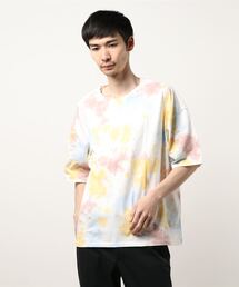 STYLEBLOCK | タイダイ柄半袖ビッグTシャツ(Tシャツ/カットソー)