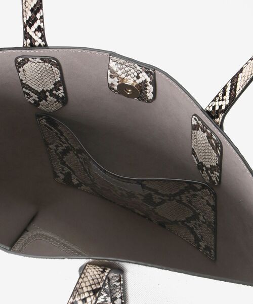 le.coeur blanc（ルクールブラン）の「3ピースセットバッグ（ショルダーバッグ・レディース・ベージュ/ホワイト系その他2・FREE）」の7枚目の写真