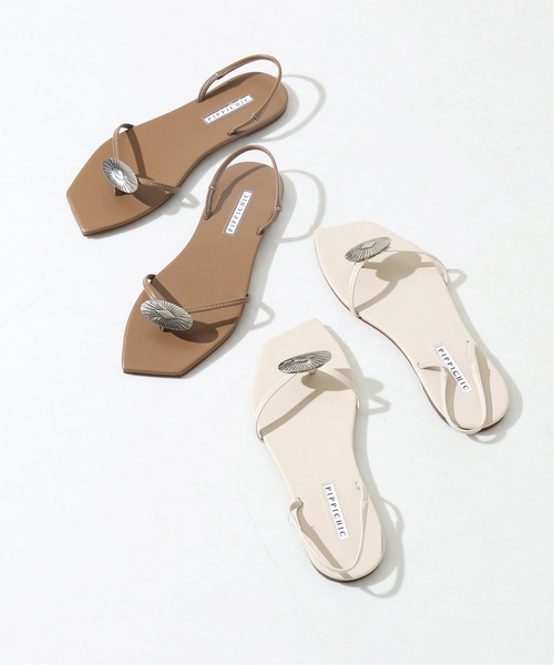 PIPPICHIC/ピッピシック　コンチョトングサンダル　S ★ 23cm PIPPICHIC/ピッピシック トングサンダル（サンダル）｜NOBLE