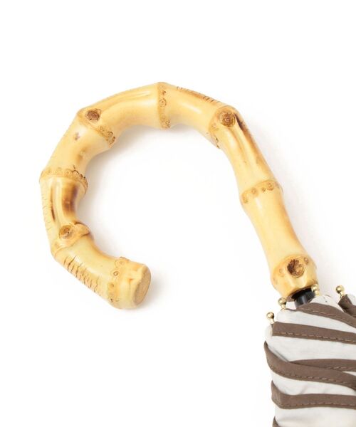 SHIPS（シップス）の「HAISHOKU SHORT 晴雨傘 21SS◇（折りたたみ傘・レディース・ブラウン/ライトグリーン・ONE SIZE）」の8枚目の写真