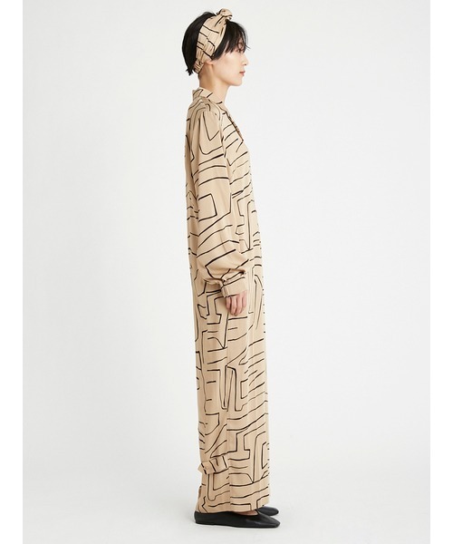 styling/（スタイリング）の「styling×gelato piqueリラックスオールインワン（つなぎ/オールインワン・レディース・ブラック/ベージュ・FREE）」の17枚目の写真