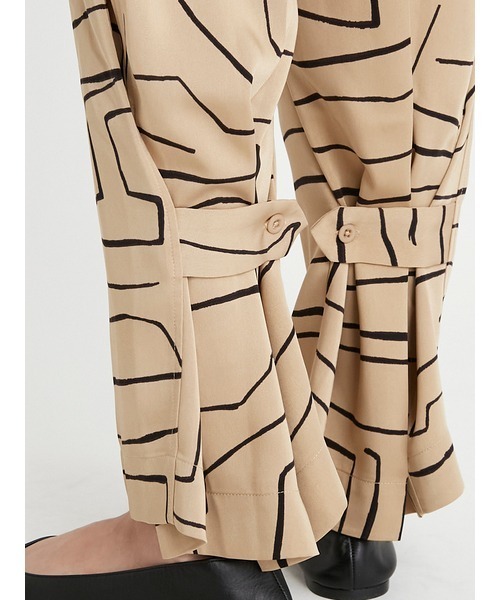 styling/（スタイリング）の「styling×gelato piqueリラックスオールインワン（つなぎ/オールインワン・レディース・ブラック/ベージュ・FREE）」の15枚目の写真